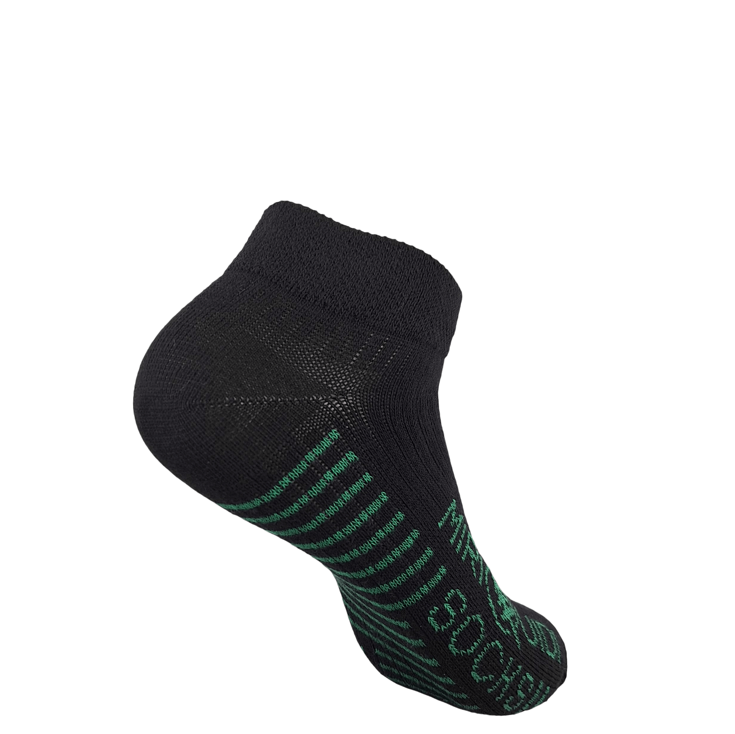 Sneaker-Socks schwarz grün, 43/46