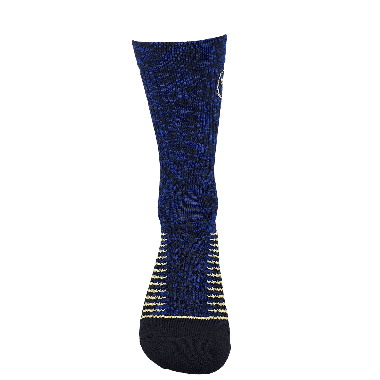 Merino-Winter-Socks blau gold, 35/38