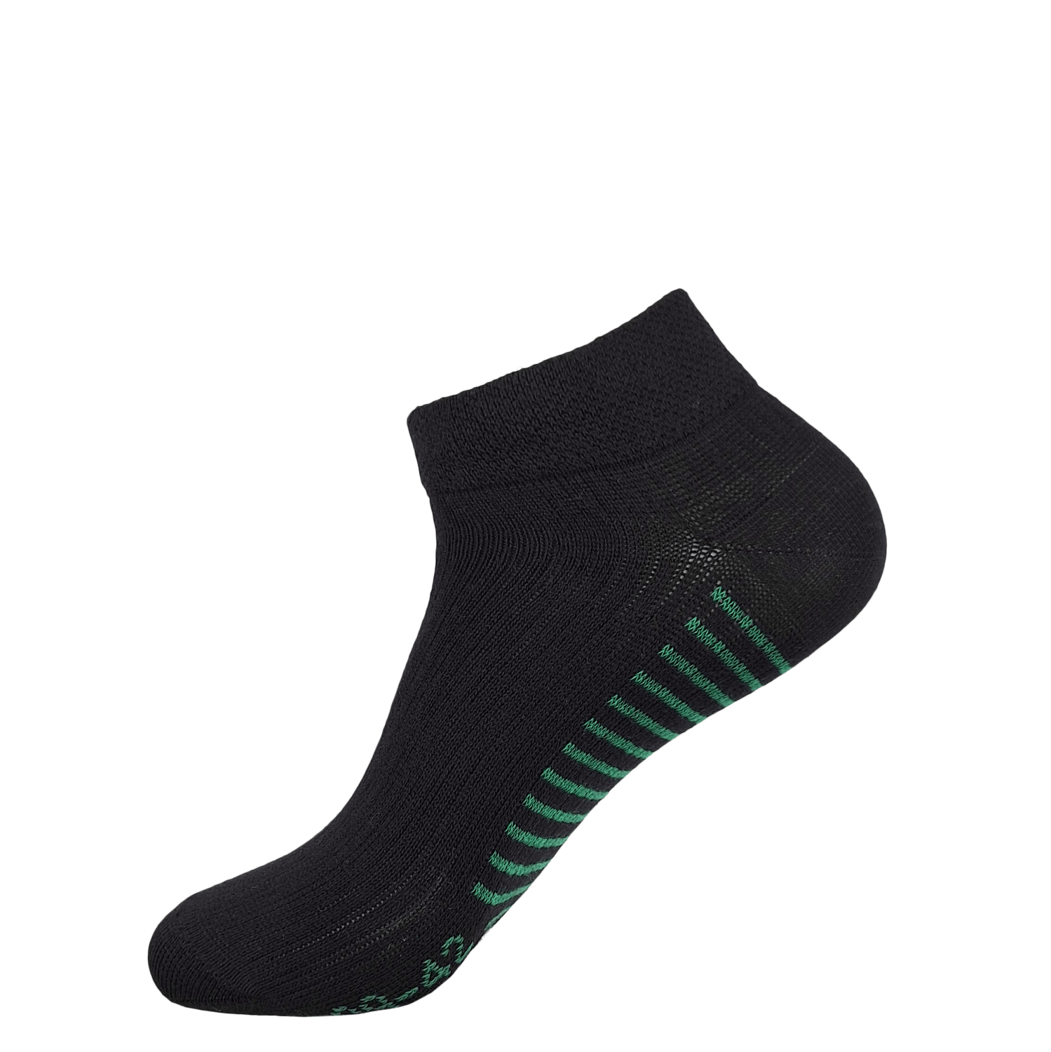 Sneaker-Socks schwarz grün, 43/46